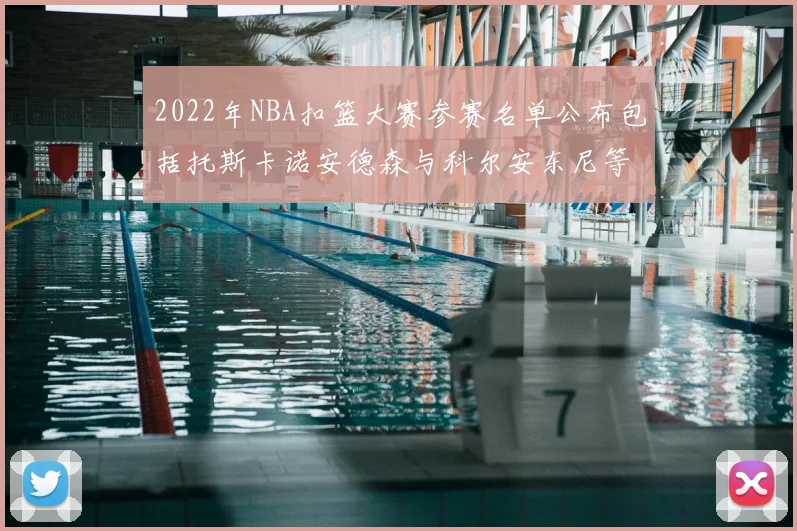 2022年NBA扣篮大赛参赛名单公布包括托斯卡诺安德森与科尔安东尼等球员